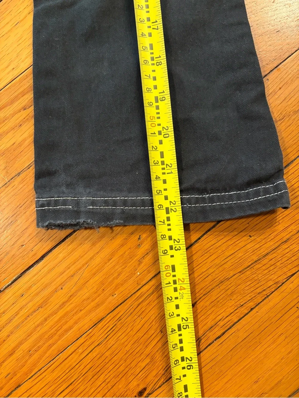 Harley-Davidson Kids Black Denim Jeans Pants. Pink Stitching on Logo. Sz 4T
